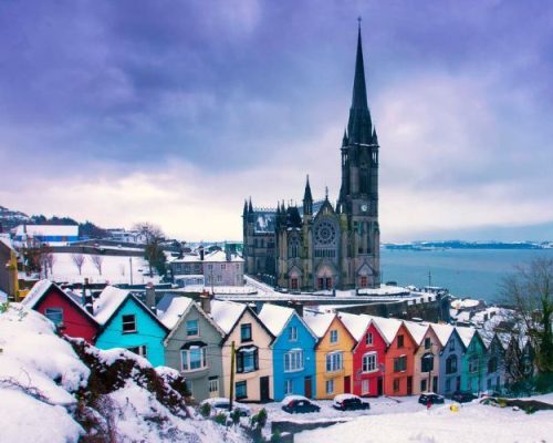 Cobh_snowy_winter_day_Touirsm_Ireland